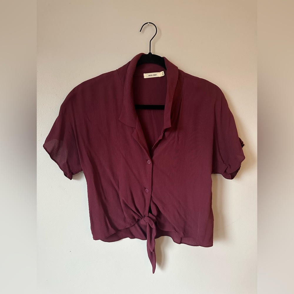 Mod Ref cropped blouse